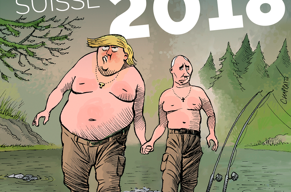 Rétrospective du dessin de presse suisse 2018