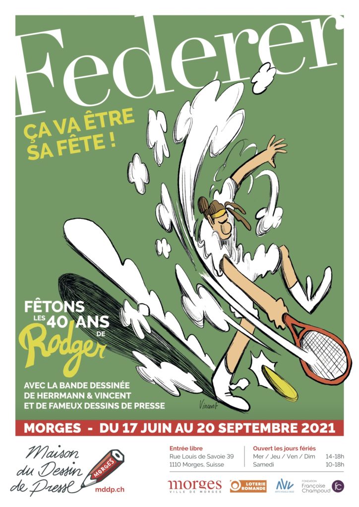 Affiche Federer